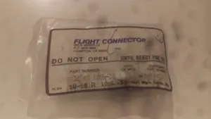 SEALED Flight Connector Aviation Aerospace Plug Connector pn#- 30-051R  10SL-3S 